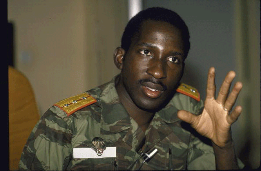 The late Thomas Sankara