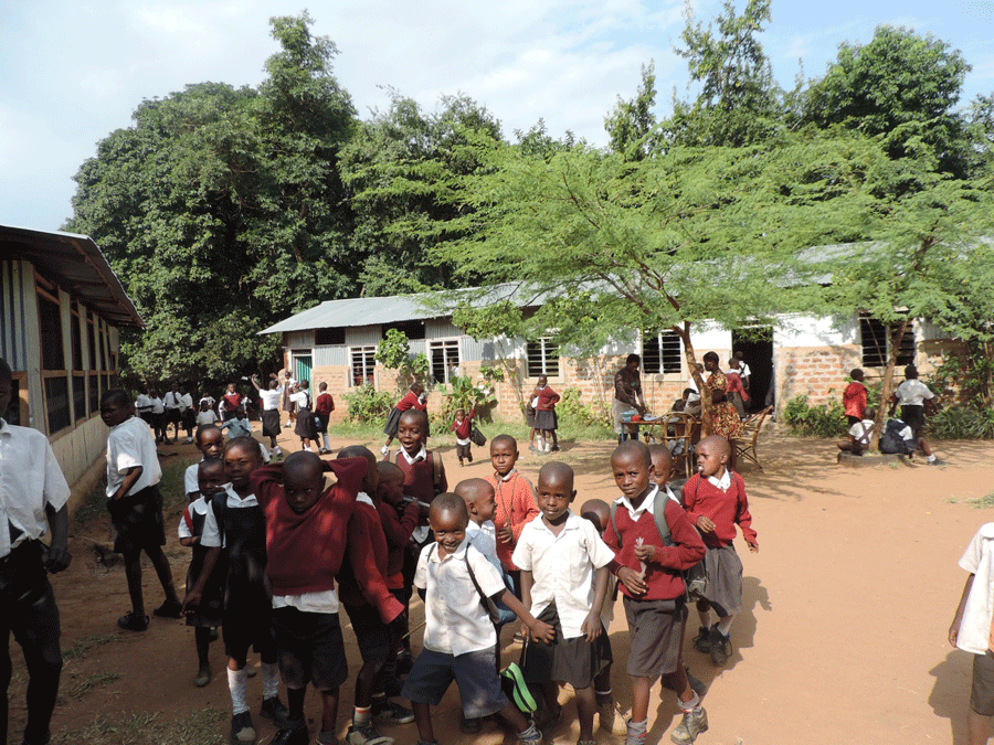 A Community School Initiated in Kajulu Village, Kisumu – Kenya, set up to give mothers a chance to attend to their business initiatives without also having to worry about the education of their children