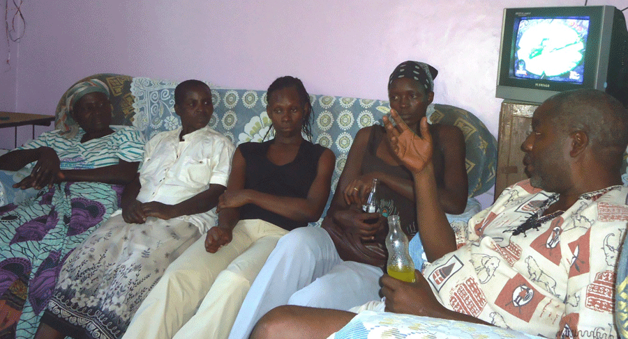 Kajulu Women Savings and Credit Community Leaders with the author: “Men should be factored in in conversations surrounding female empowerment”