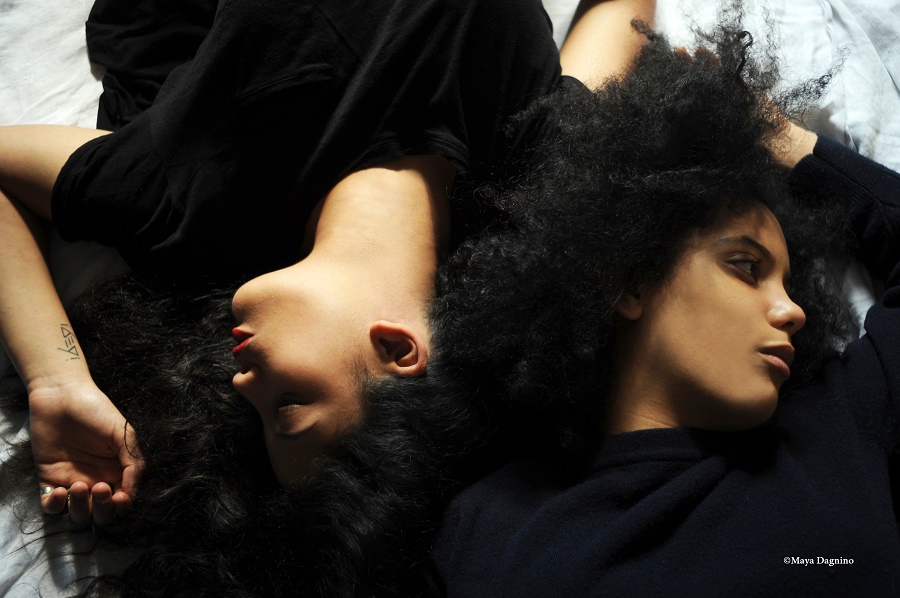 Lisa-Kaindé Diaz and Naomi Diaz, the twin sisters who have named their group Ibeyi