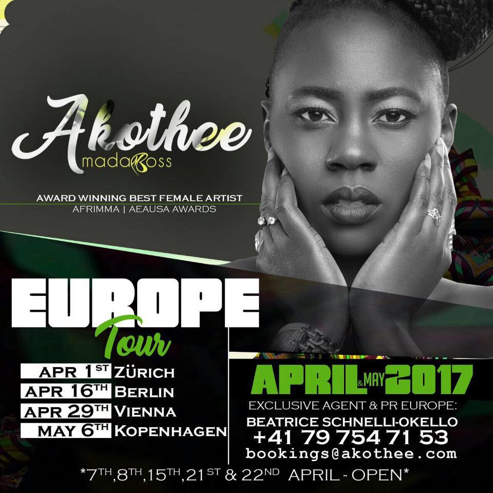 Akothee EUrope