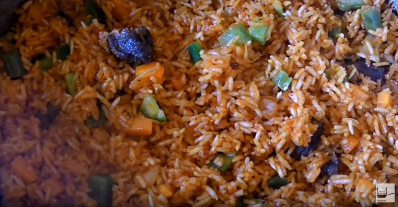 VIDEO: How to prepare Assorted Jollof Rice (Ghana Style)