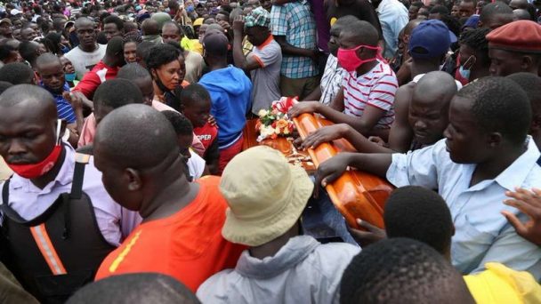 Angry Mourners removed casket from grave at Kenyan Ohangla artist ...