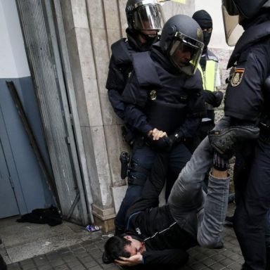 rider in Milan was arrested and beaten by police