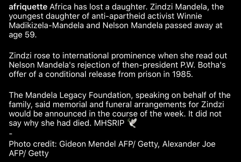 zindzi ma