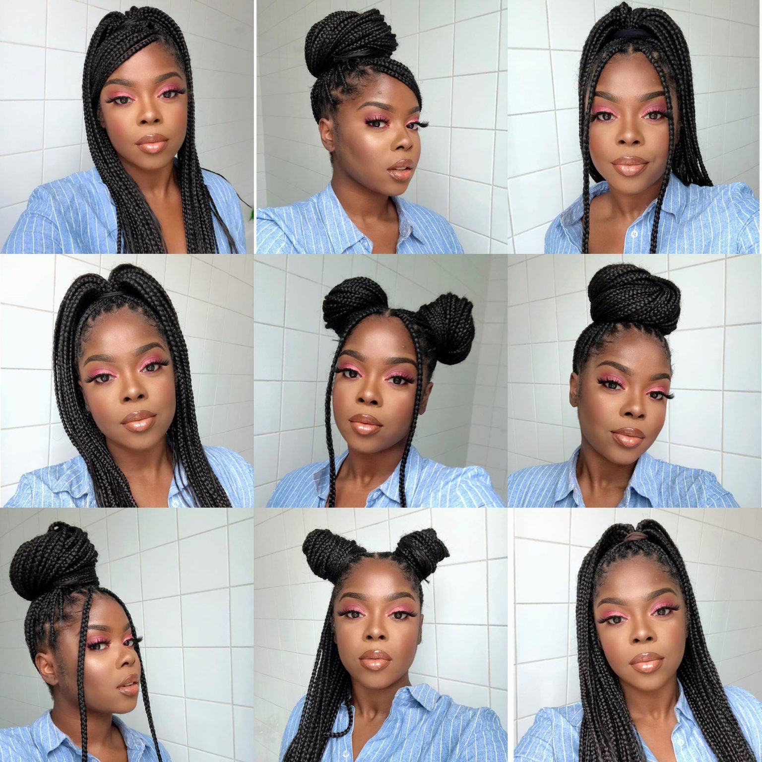 Braided hairstyles for African hair you could try - these are very easy ...