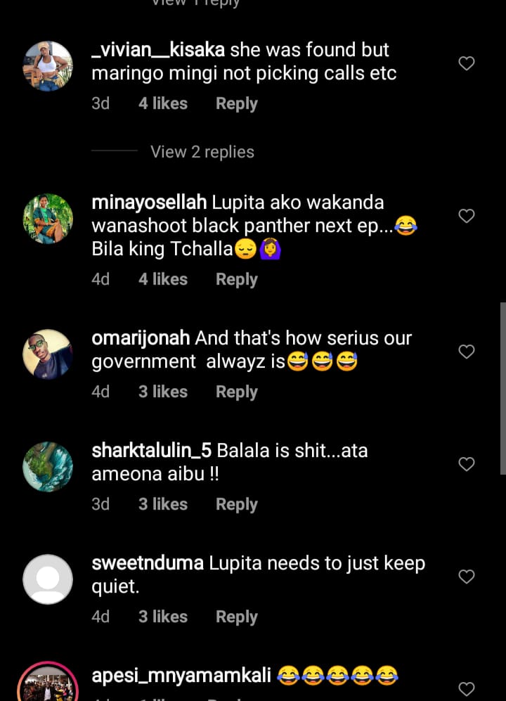 lupita comments 1