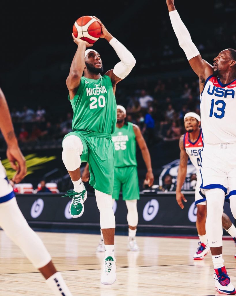 Nigeria's mens' basketball team defeats US in first ever historic record