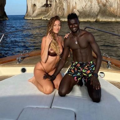 Musa Juwara and Girlfriend Letizia Rexha