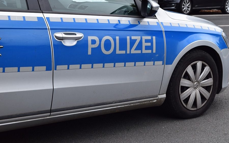 German police car edited