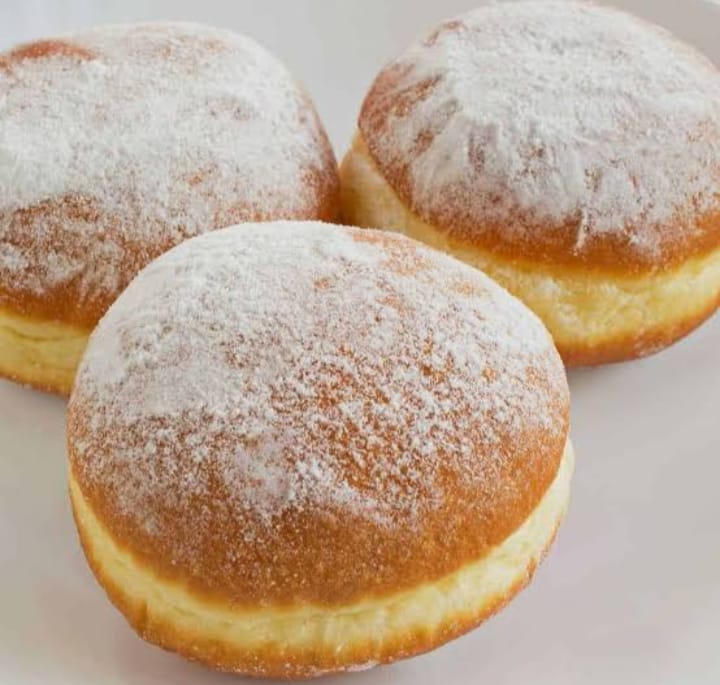 The German donut, is a popular pastry with origins in Germany