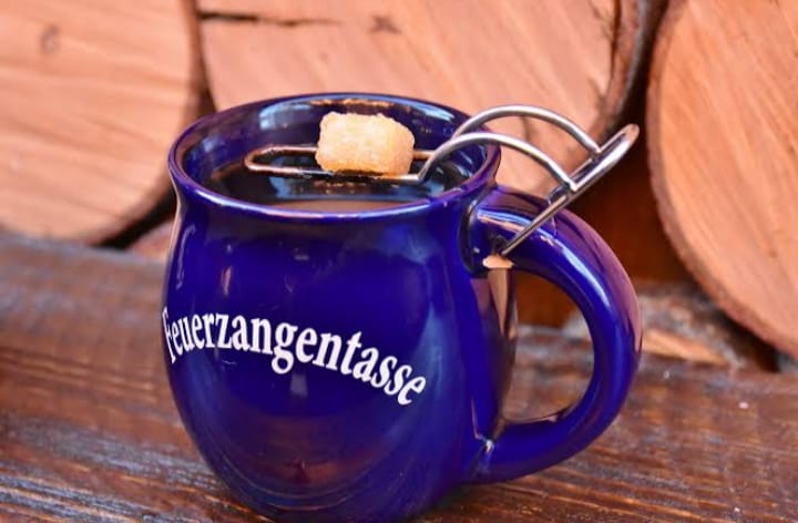 Feuerzangenbowle translates to 